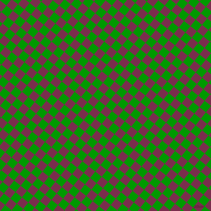 51/141 degree angle diagonal checkered chequered squares checker pattern checkers background, 28 pixel square size, , Flirt and Islamic Green checkers chequered checkered squares seamless tileable