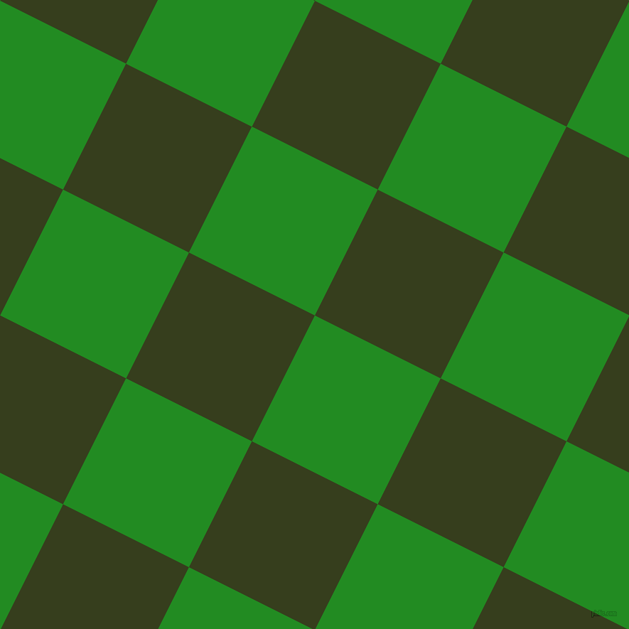 63/153 degree angle diagonal checkered chequered squares checker pattern checkers background, 198 pixel squares size, , Forest Green and Turtle Green checkers chequered checkered squares seamless tileable