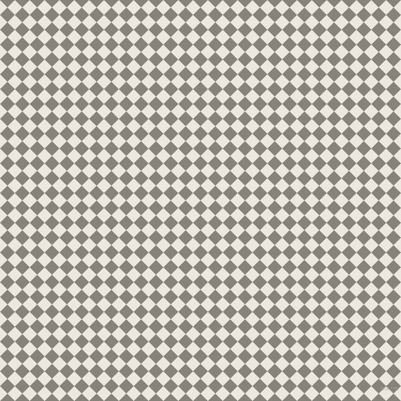45/135 degree angle diagonal checkered chequered squares checker pattern checkers background, 21 pixel squares size, , Friar Grey and Desert Storm checkers chequered checkered squares seamless tileable