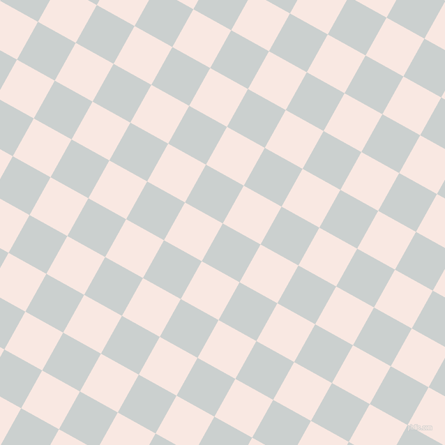 61/151 degree angle diagonal checkered chequered squares checker pattern checkers background, 62 pixel square size, , Geyser and Wisp Pink checkers chequered checkered squares seamless tileable