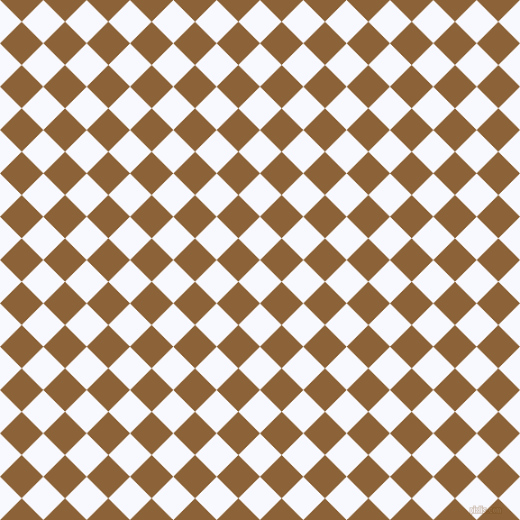 45/135 degree angle diagonal checkered chequered squares checker pattern checkers background, 34 pixel squares size, , Ghost White and McKenzie checkers chequered checkered squares seamless tileable