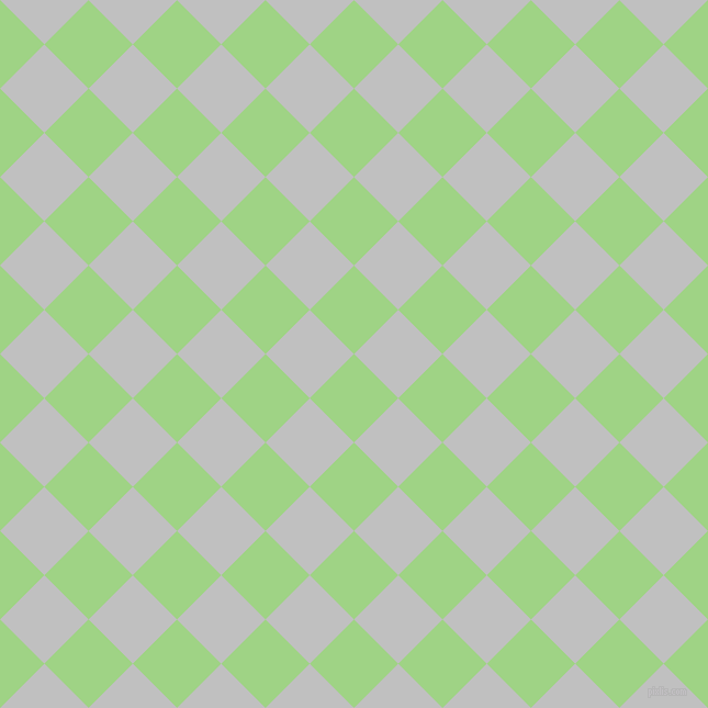 45/135 degree angle diagonal checkered chequered squares checker pattern checkers background, 57 pixel squares size, , Gossip and Silver checkers chequered checkered squares seamless tileable
