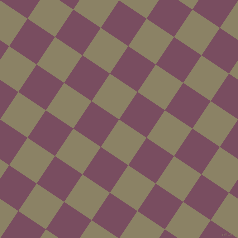 56/146 degree angle diagonal checkered chequered squares checker pattern checkers background, 106 pixel square size, , Granite Green and Cosmic checkers chequered checkered squares seamless tileable