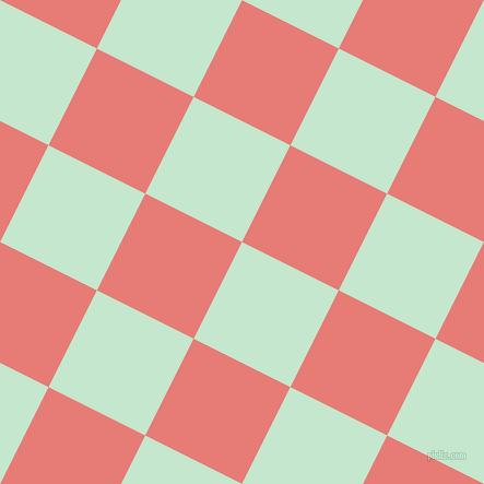 63/153 degree angle diagonal checkered chequered squares checker pattern checkers background, 99 pixel squares size, Granny Apple and Geraldine checkers chequered checkered squares seamless tileable