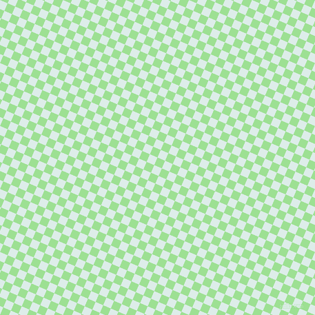 67/157 degree angle diagonal checkered chequered squares checker pattern checkers background, 12 pixel squares size, , Granny Smith Apple and Tranquil checkers chequered checkered squares seamless tileable