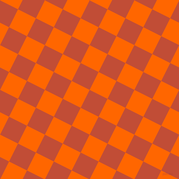 63/153 degree angle diagonal checkered chequered squares checker pattern checkers background, 69 pixel squares size, , Grenadier and Safety Orange checkers chequered checkered squares seamless tileable