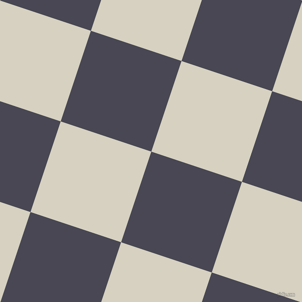 72/162 degree angle diagonal checkered chequered squares checker pattern checkers background, 192 pixel square size, , Gun Powder and Ecru White checkers chequered checkered squares seamless tileable