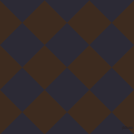 45/135 degree angle diagonal checkered chequered squares checker pattern checkers background, 105 pixel squares size, , Haiti and Bistre checkers chequered checkered squares seamless tileable