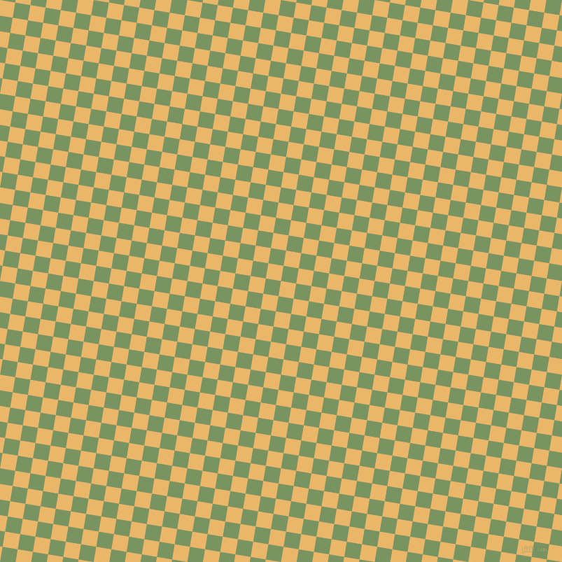 81/171 degree angle diagonal checkered chequered squares checker pattern checkers background, 22 pixel squares size, , Harvest Gold and Highland checkers chequered checkered squares seamless tileable