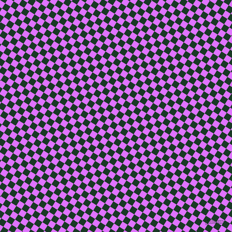 58/148 degree angle diagonal checkered chequered squares checker pattern checkers background, 12 pixel square size, Heliotrope and Deep Fir checkers chequered checkered squares seamless tileable