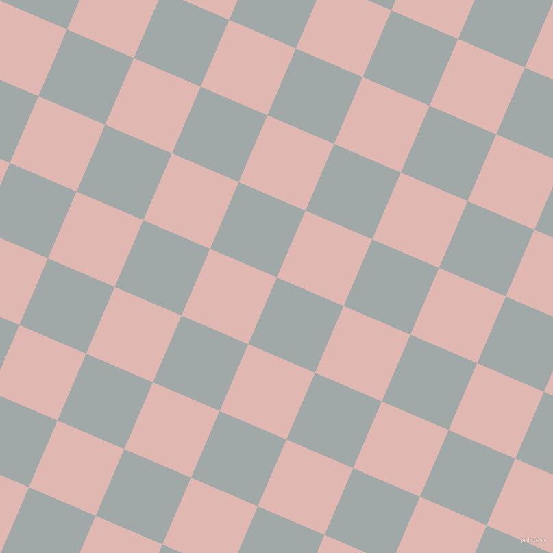 67/157 degree angle diagonal checkered chequered squares checker pattern checkers background, 106 pixel square size, , Hit Grey and Cavern Pink checkers chequered checkered squares seamless tileable