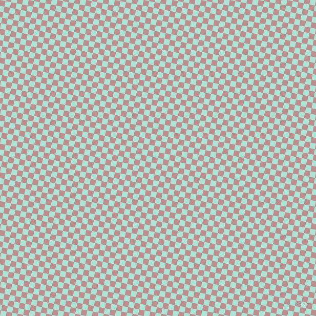 79/169 degree angle diagonal checkered chequered squares checker pattern checkers background, 11 pixel square size, , Ice Cold and Rosy Brown checkers chequered checkered squares seamless tileable