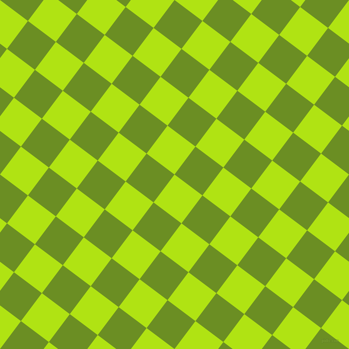 53/143 degree angle diagonal checkered chequered squares checker pattern checkers background, 72 pixel squares size, , Inch Worm and Olive Drab checkers chequered checkered squares seamless tileable
