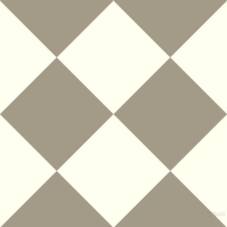 45/135 degree angle diagonal checkered chequered squares checker pattern checkers background, 162 pixel square size, , Ivory and Napa checkers chequered checkered squares seamless tileable