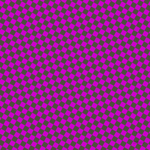 61/151 degree angle diagonal checkered chequered squares checker pattern checkers background, 16 pixel squares size, , Kelp and Deep Magenta checkers chequered checkered squares seamless tileable
