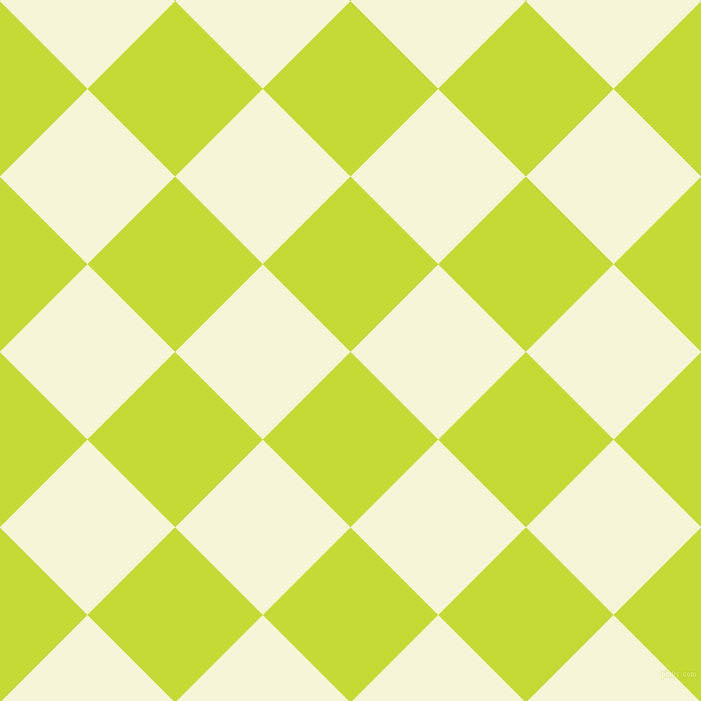 45/135 degree angle diagonal checkered chequered squares checker pattern checkers background, 124 pixel squares size, , Las Palmas and Hint Of Yellow checkers chequered checkered squares seamless tileable