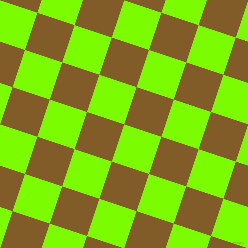 72/162 degree angle diagonal checkered chequered squares checker pattern checkers background, 136 pixel squares size, , Lawn Green and Hot Curry checkers chequered checkered squares seamless tileable
