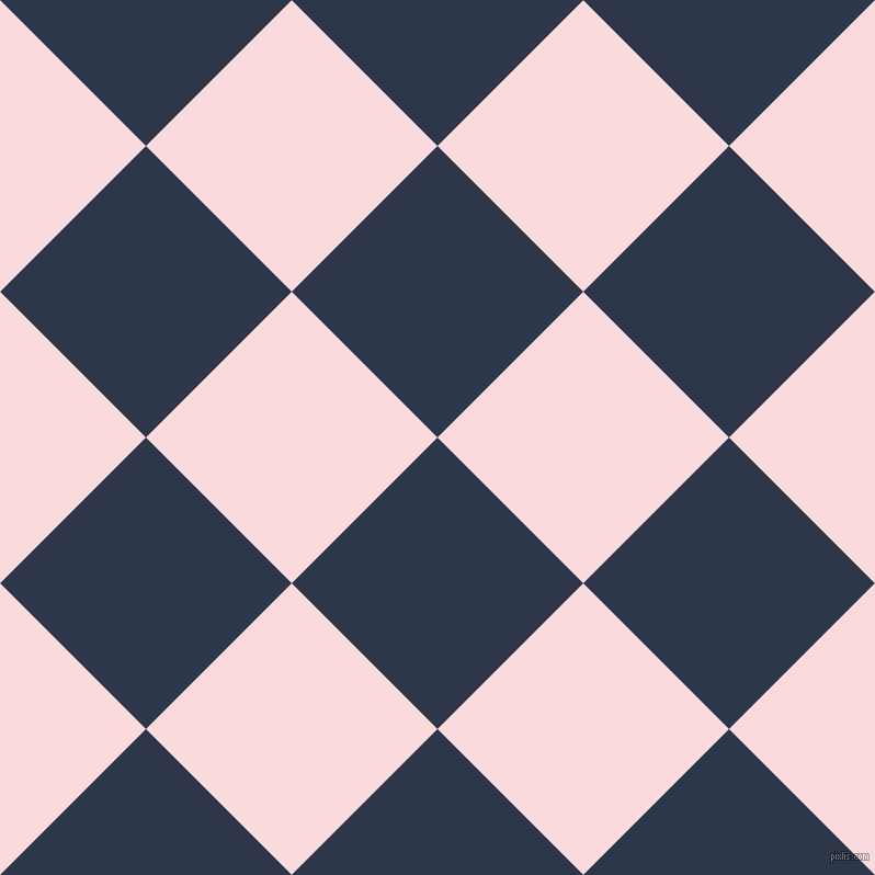 45/135 degree angle diagonal checkered chequered squares checker pattern checkers background, 188 pixel squares size, , Licorice and Pale Pink checkers chequered checkered squares seamless tileable
