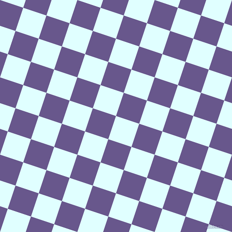 72/162 degree angle diagonal checkered chequered squares checker pattern checkers background, 49 pixel squares size, , Light Cyan and Butterfly Bush checkers chequered checkered squares seamless tileable