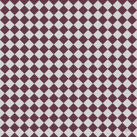 45/135 degree angle diagonal checkered chequered squares checker pattern checkers background, 24 pixel squares size, , Light Grey and Tawny Port checkers chequered checkered squares seamless tileable
