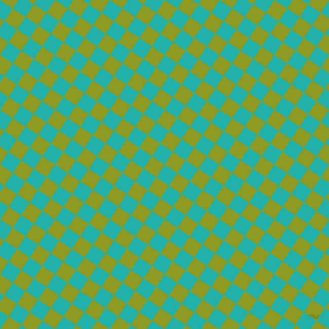 56/146 degree angle diagonal checkered chequered squares checker pattern checkers background, 30 pixel squares size, , Light Sea Green and Citron checkers chequered checkered squares seamless tileable