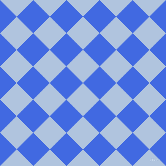 Light Steel Blue and Royal Blue checkers chequered checkered squares ...