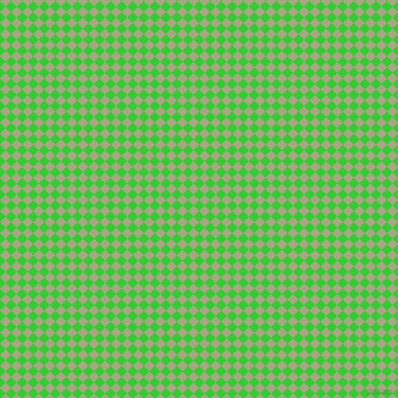 45/135 degree angle diagonal checkered chequered squares checker pattern checkers background, 11 pixel square size, , Lime Green and Neutral Green checkers chequered checkered squares seamless tileable