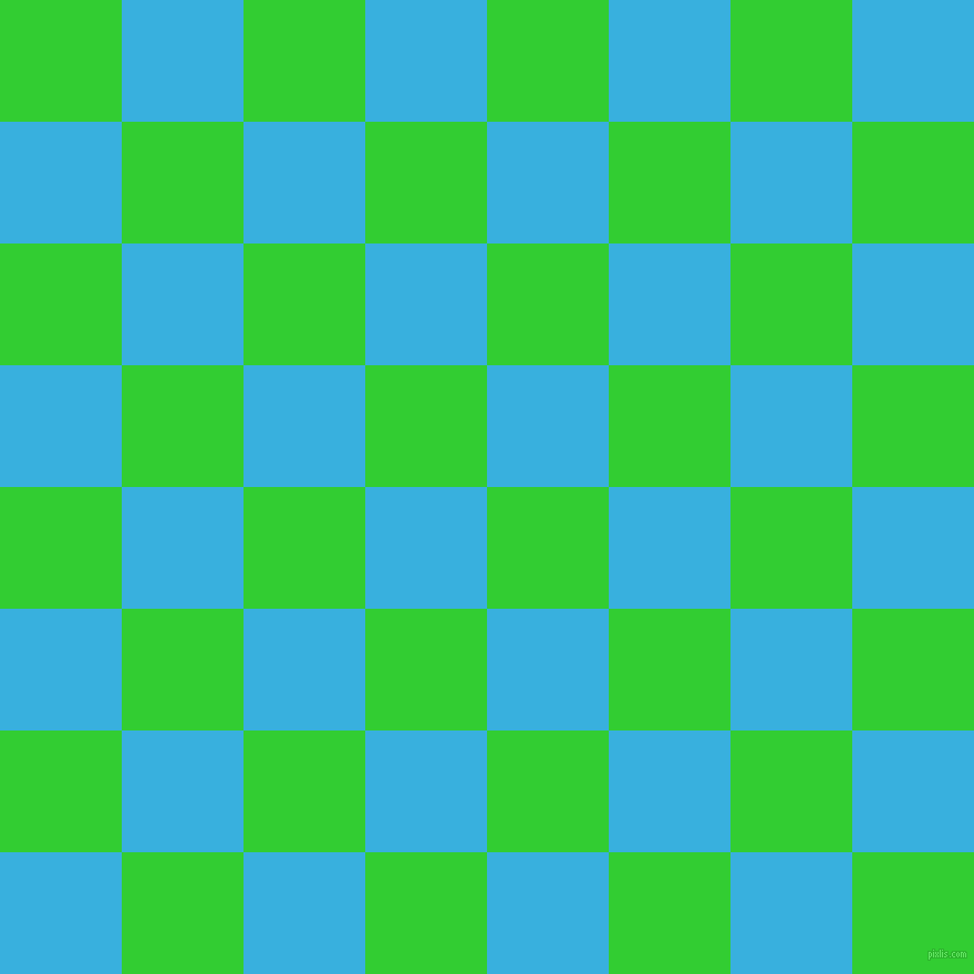 checkered chequered squares checkers background checker pattern, 110 pixel squares size, , Lime Green and Summer Sky checkers chequered checkered squares seamless tileable