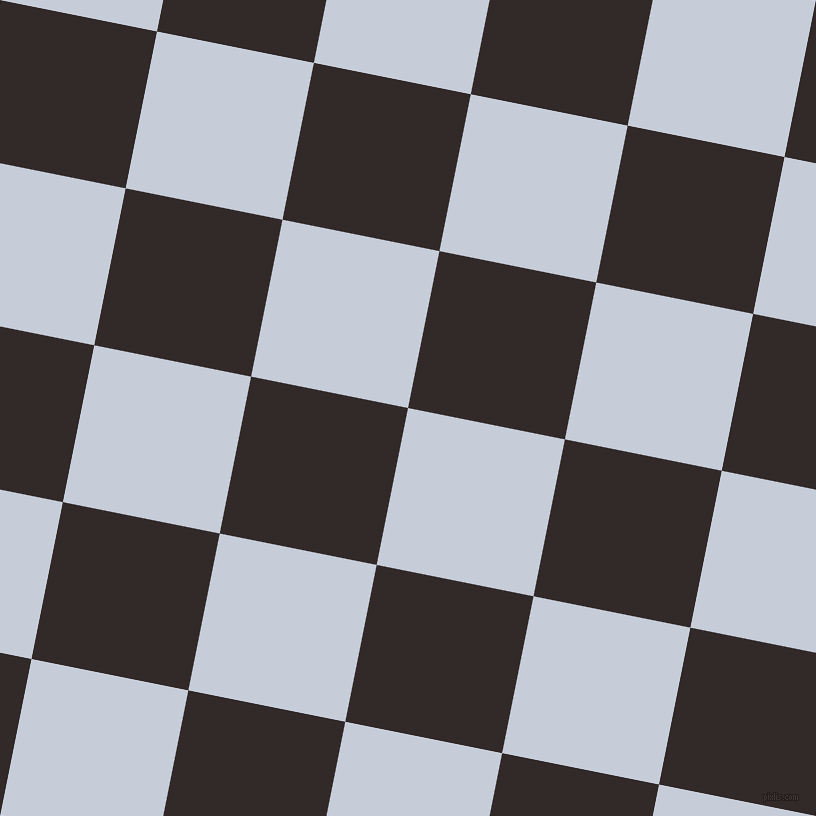 79/169 degree angle diagonal checkered chequered squares checker pattern checkers background, 160 pixel squares size, , Link Water and Livid Brown checkers chequered checkered squares seamless tileable