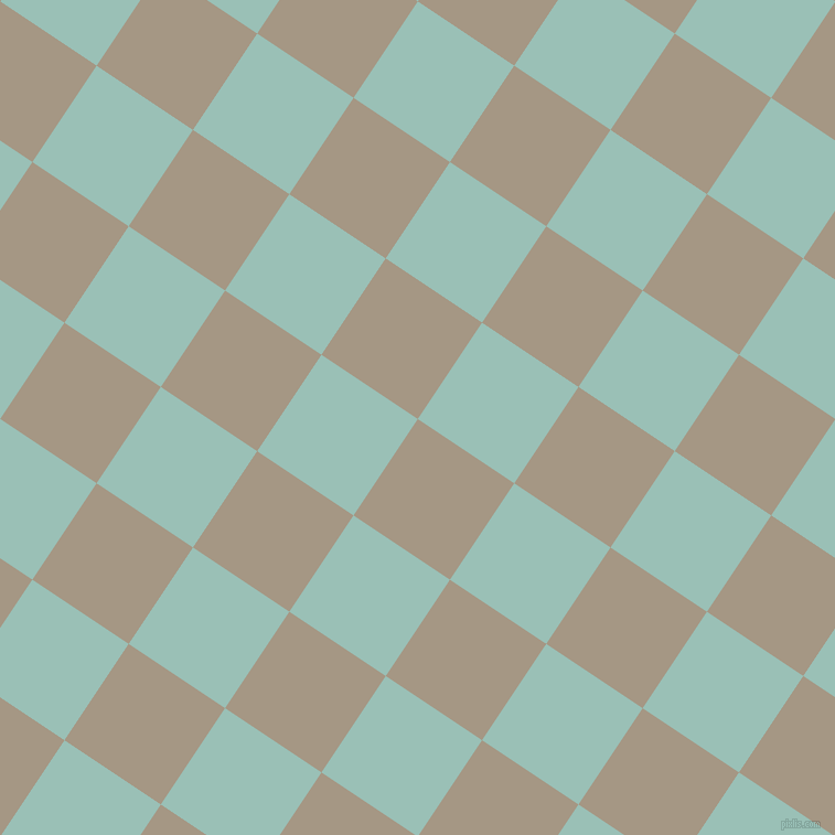 56/146 degree angle diagonal checkered chequered squares checker pattern checkers background, 105 pixel squares size, , Malta and Shadow Green checkers chequered checkered squares seamless tileable