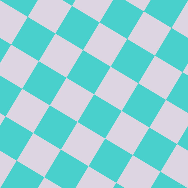 Medium Turquoise and Titan White checkers chequered checkered squares ...