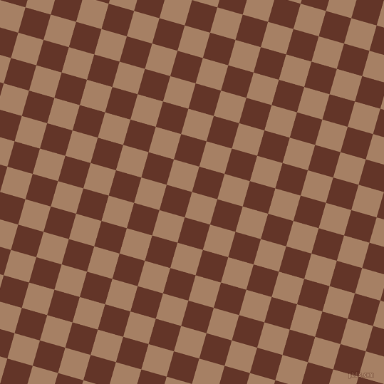 74/164 degree angle diagonal checkered chequered squares checker pattern checkers background, 37 pixel square size, , Medium Wood and Hairy Heath checkers chequered checkered squares seamless tileable