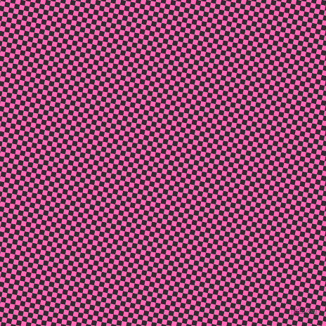 79/169 degree angle diagonal checkered chequered squares checker pattern checkers background, 7 pixel square size, , Melanzane and Hot Pink checkers chequered checkered squares seamless tileable