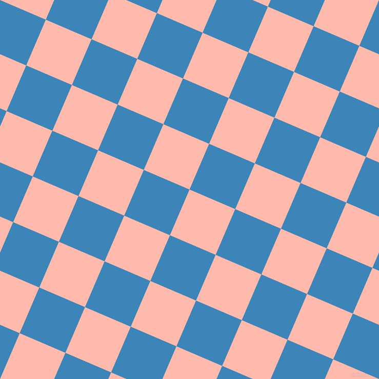 67/157 degree angle diagonal checkered chequered squares checker pattern checkers background, 97 pixel squares size, , Melon and Curious Blue checkers chequered checkered squares seamless tileable