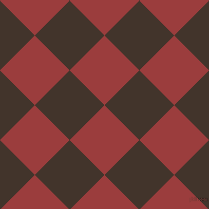 45/135 degree angle diagonal checkered chequered squares checker pattern checkers background, 96 pixel square size, , Mexican Red and Slugger checkers chequered checkered squares seamless tileable