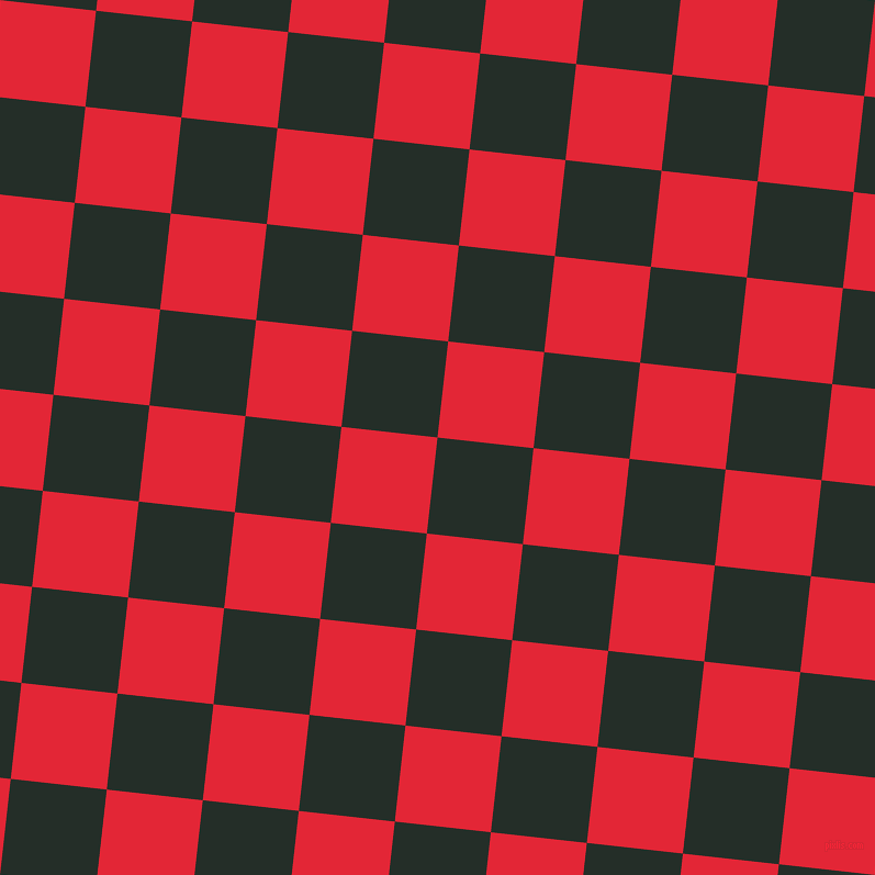 84/174 degree angle diagonal checkered chequered squares checker pattern checkers background, 88 pixel square size, , Midnight Moss and Alizarin checkers chequered checkered squares seamless tileable