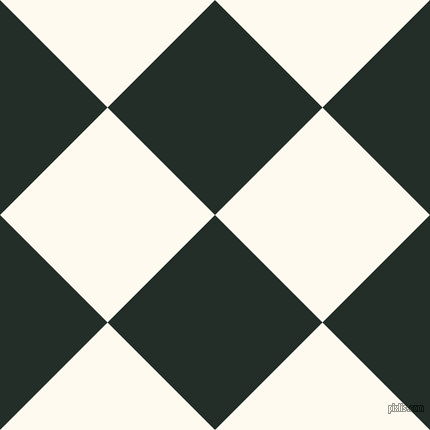 45/135 degree angle diagonal checkered chequered squares checker pattern checkers background, 152 pixel squares size, , Midnight Moss and Floral White checkers chequered checkered squares seamless tileable