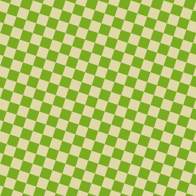 72/162 degree angle diagonal checkered chequered squares checker pattern checkers background, 33 pixel square size, Mint Julep and Lima checkers chequered checkered squares seamless tileable
