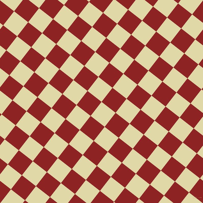 52/142 degree angle diagonal checkered chequered squares checker pattern checkers background, 70 pixel squares size, , Mint Julep and Mandarian Orange checkers chequered checkered squares seamless tileable
