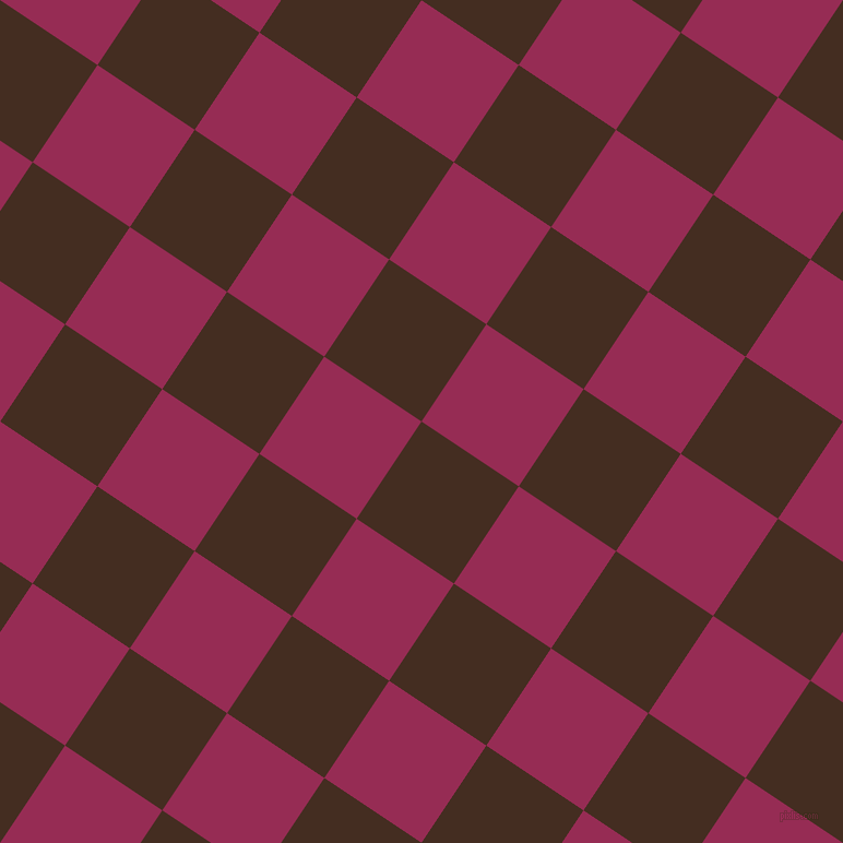 56/146 degree angle diagonal checkered chequered squares checker pattern checkers background, 107 pixel squares size, , Morocco Brown and Lipstick checkers chequered checkered squares seamless tileable