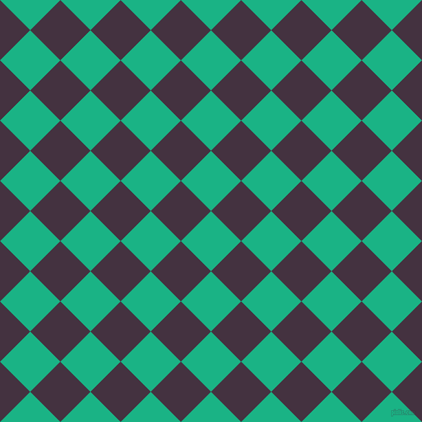 45/135 degree angle diagonal checkered chequered squares checker pattern checkers background, 62 pixel squares size, , Mountain Meadow and Voodoo checkers chequered checkered squares seamless tileable