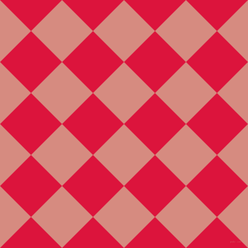 45/135 degree angle diagonal checkered chequered squares checker pattern checkers background, 141 pixel square size, , My Pink and Crimson checkers chequered checkered squares seamless tileable