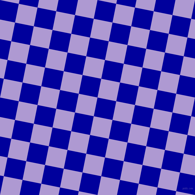 79/169 degree angle diagonal checkered chequered squares checker pattern checkers background, 64 pixel square size, , New Midnight Blue and Biloba Flower checkers chequered checkered squares seamless tileable