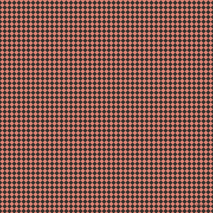 45/135 degree angle diagonal checkered chequered squares checker pattern checkers background, 11 pixel square size, , New York Pink and Acadia checkers chequered checkered squares seamless tileable