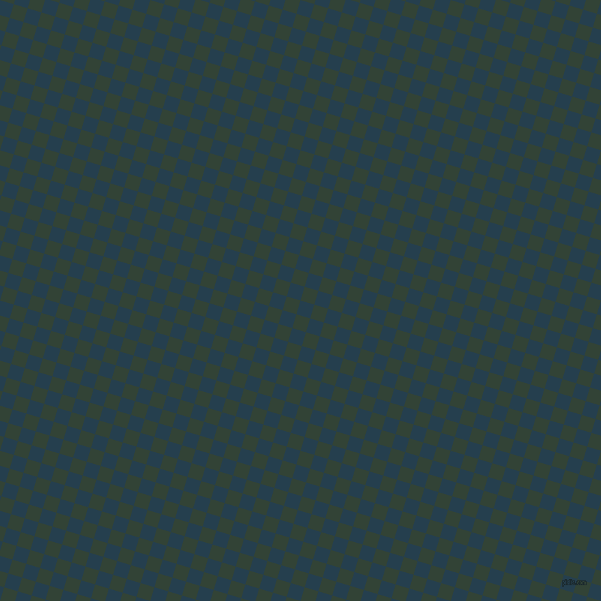 73/163 degree angle diagonal checkered chequered squares checker pattern checkers background, 21 pixel squares size, , Nile Blue and Timber Green checkers chequered checkered squares seamless tileable