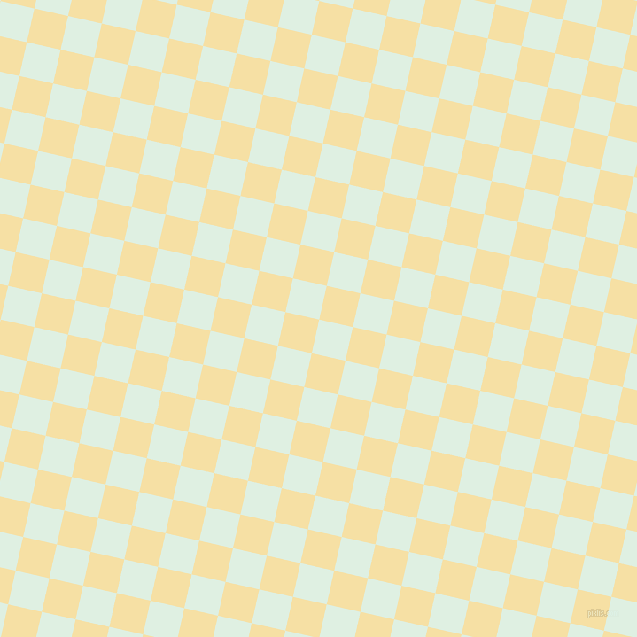 77/167 degree angle diagonal checkered chequered squares checker pattern checkers background, 39 pixel squares size, , Off Green and Buttermilk checkers chequered checkered squares seamless tileable