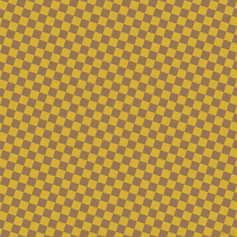 72/162 degree angle diagonal checkered chequered squares checker pattern checkers background, 17 pixel squares size, , Pale Brown and Metallic Gold checkers chequered checkered squares seamless tileable