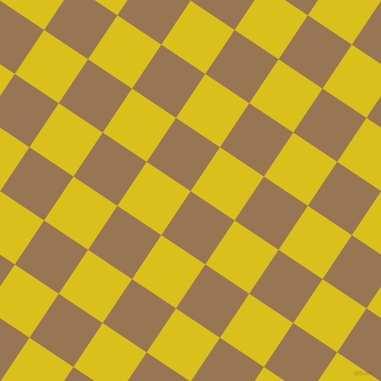 56/146 degree angle diagonal checkered chequered squares checker pattern checkers background, 109 pixel squares size, , Pale Brown and Sunflower checkers chequered checkered squares seamless tileable