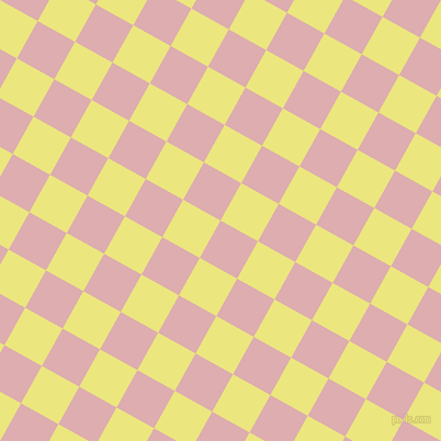 61/151 degree angle diagonal checkered chequered squares checker pattern checkers background, 39 pixel squares size, , Pale Chestnut and Texas checkers chequered checkered squares seamless tileable