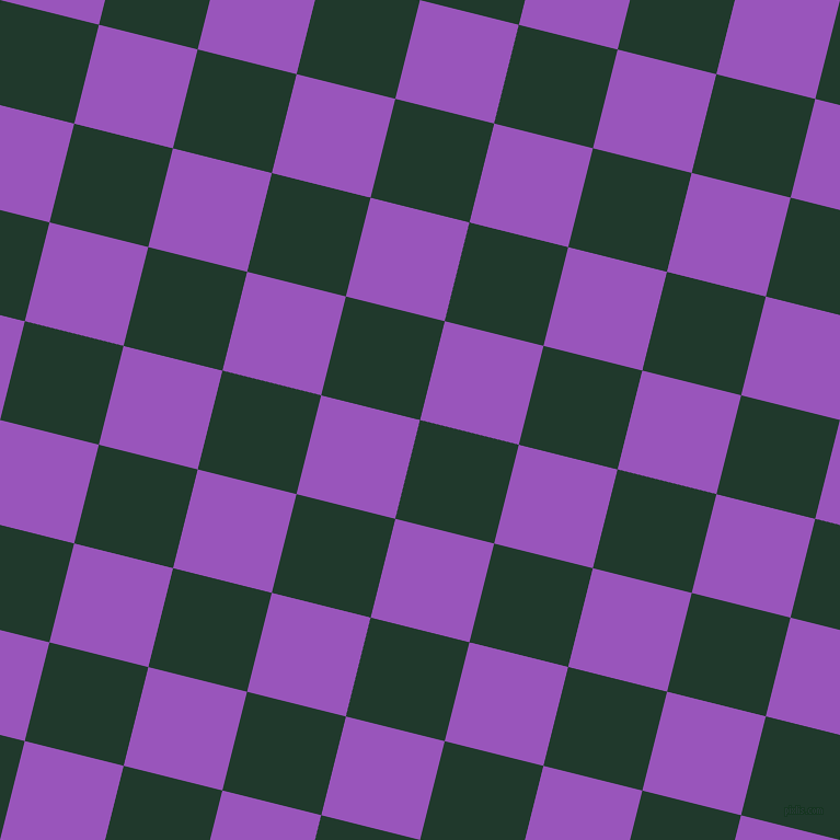 76/166 degree angle diagonal checkered chequered squares checker pattern checkers background, 93 pixel square size, , Palm Green and Deep Lilac checkers chequered checkered squares seamless tileable